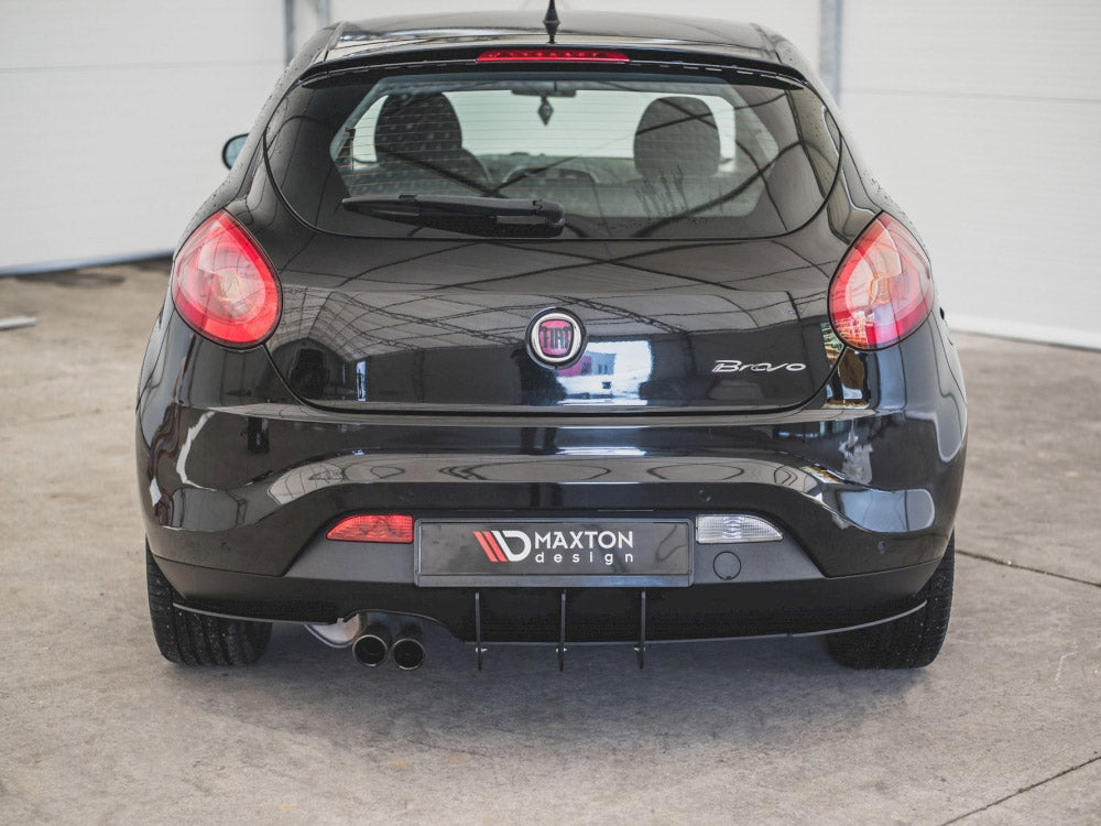 Maxton Design Rear Diffuser Fiat Bravo Sport MK2 (2007-2014)