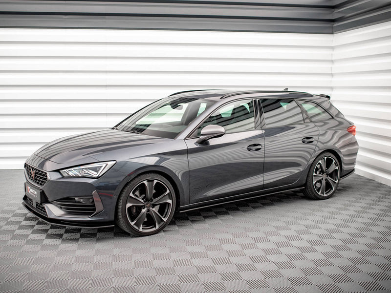 Maxton Design Street PRO Side Skirts Diffusers Cupra Leon ST / Hatchback Mk1 / Mk1 Facelift
