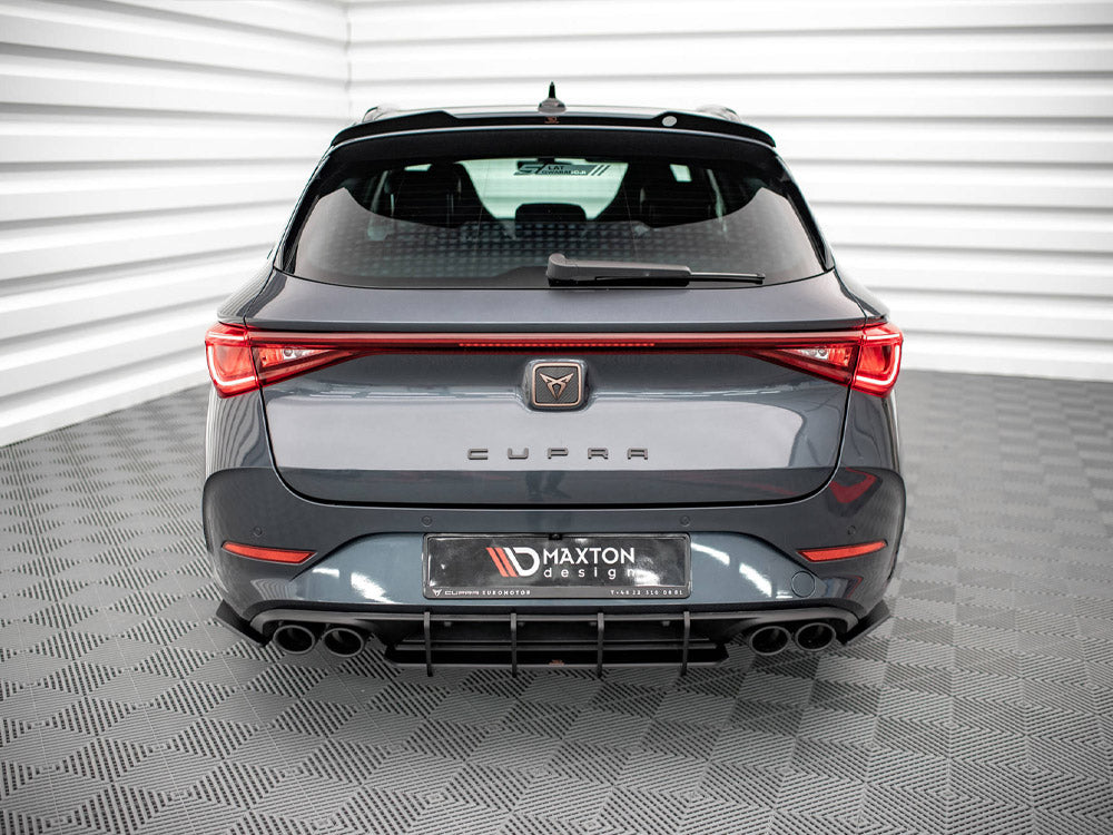 Maxton Design Street PRO Rear Side Splitters Cupra Leon ST Mk1
