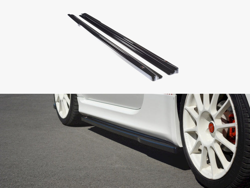 Maxton Design Side Skirts Diffusers Abarth 500 Mk1