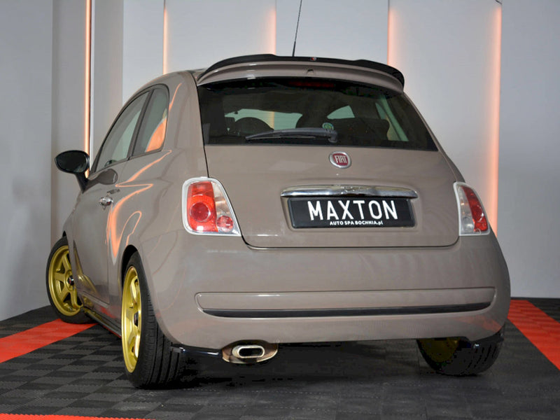 Maxton Design Rear Side Splitters Fiat 500 Pre-facelift (2007-2014)