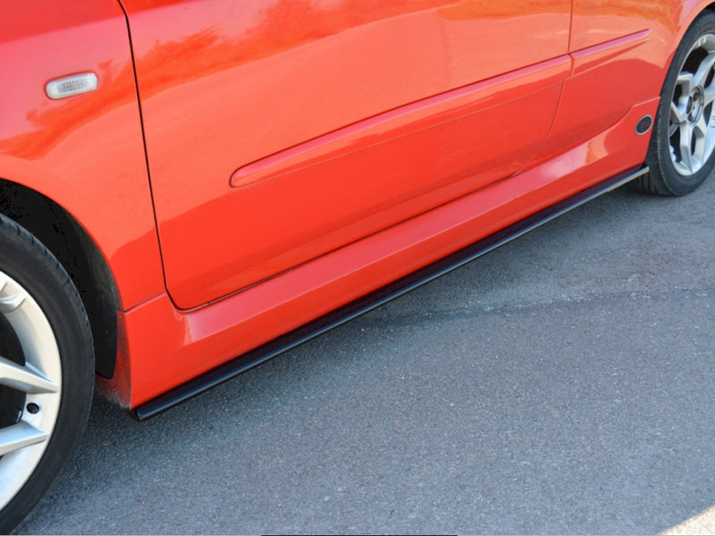 Maxton Design Side Skirts Diffusers Fiat Stilo Schumacher Version - Textured