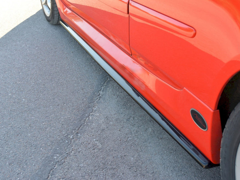 Maxton Design Side Skirts Diffusers Fiat Stilo Schumacher Version - Carbon Look