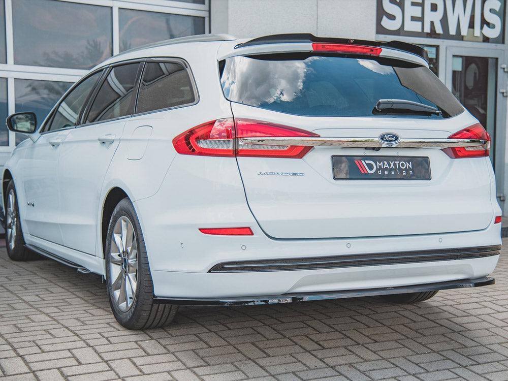 Maxton Design Spoiler CAP Ford Mondeo Estate Mk5 Facelift - Textured