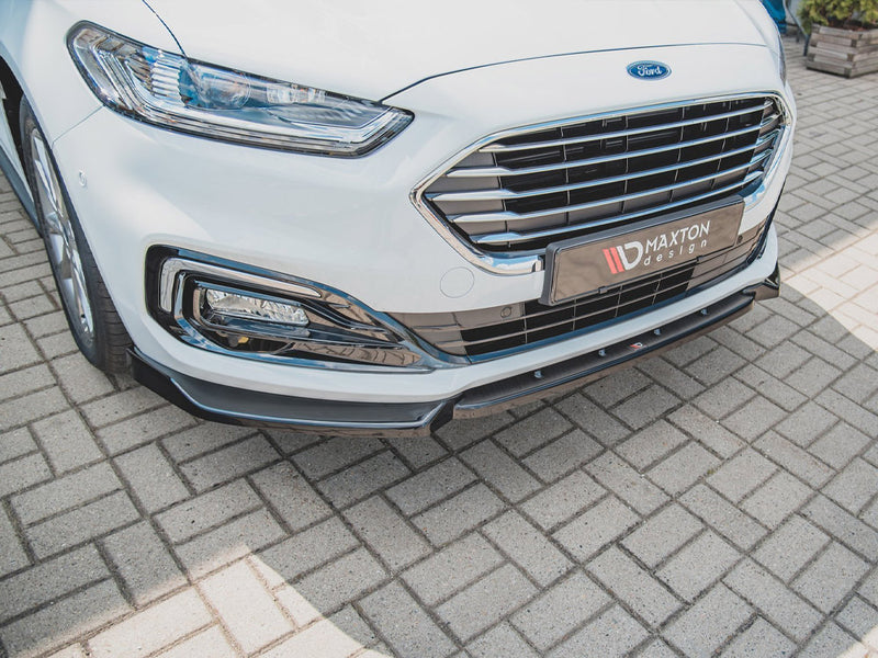 Maxton Design Front Splitter Ford Mondeo Mk5 Facelift - Textured
