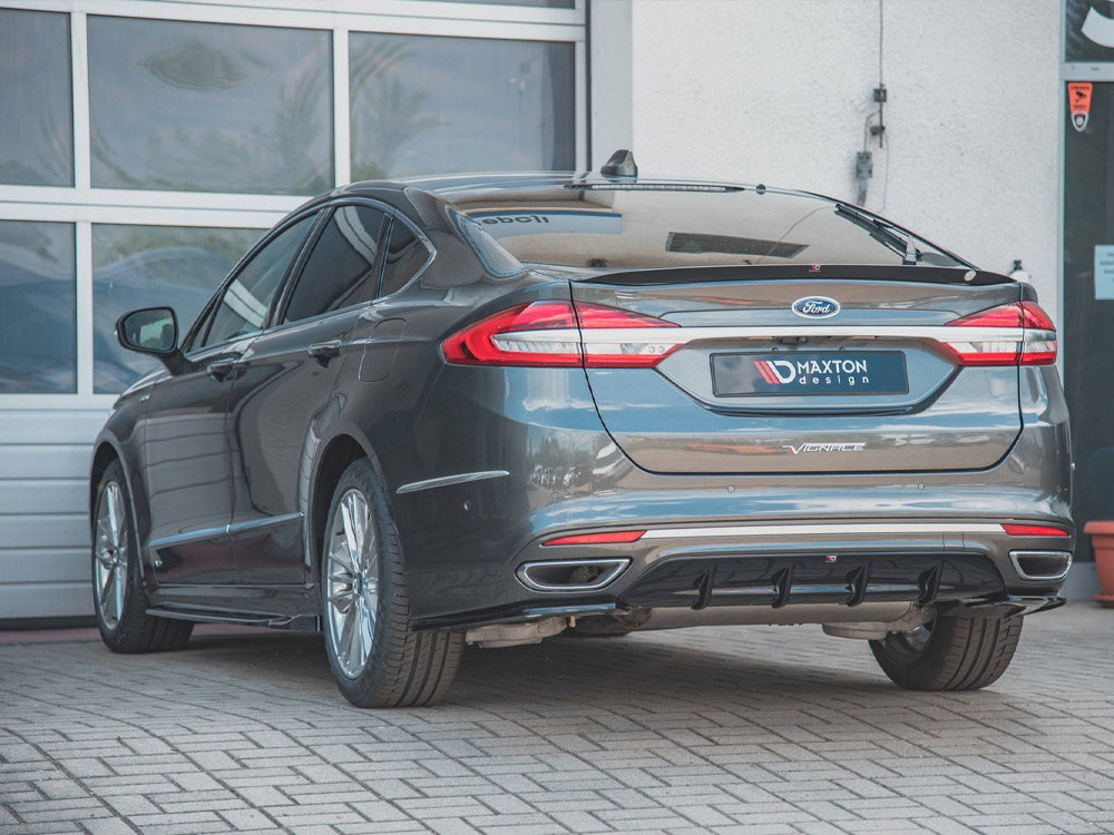 Maxton Design Rear Valance Ford Mondeo Vignale Mk5 Facelift - Textured