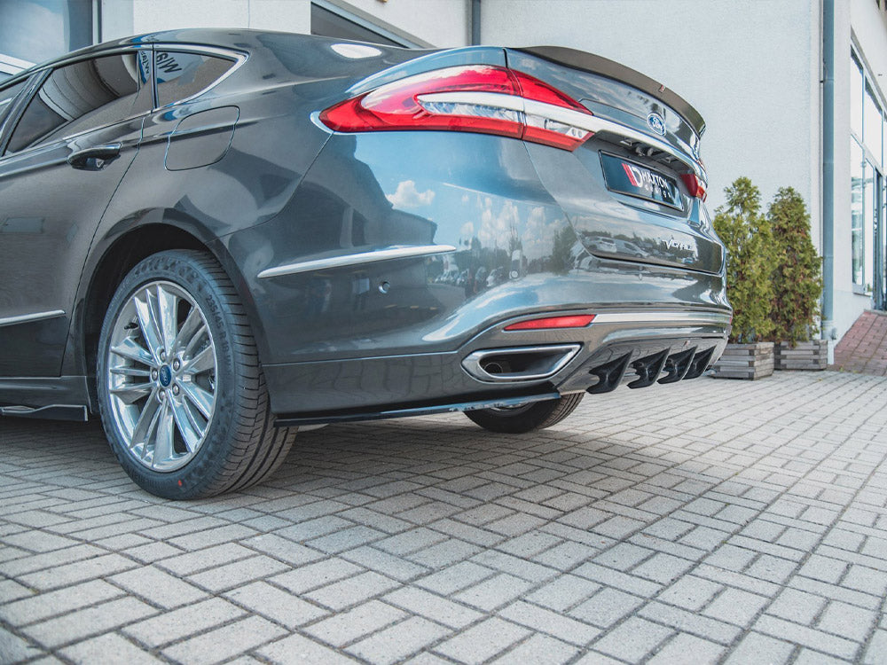 Maxton Design Rear Valance Ford Mondeo Vignale Mk5 Facelift - Textured