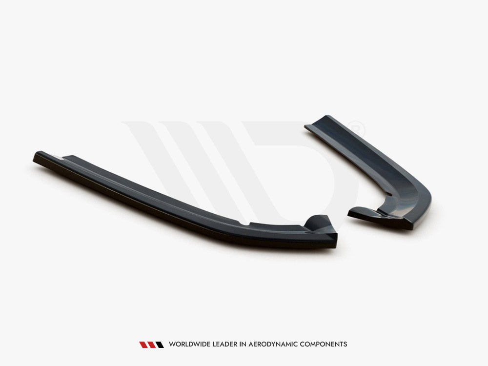 Maxton Design Rear Side Splitters Ford Mondeo Vignale Mk5 Facelift - Textured