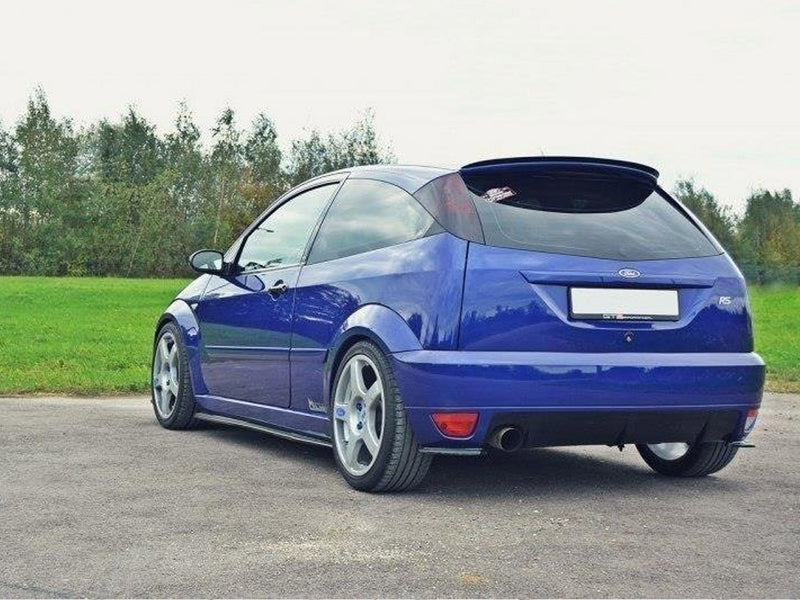 Maxton Design Rear Side Splitters Ford Focus MK1 RS - Textured