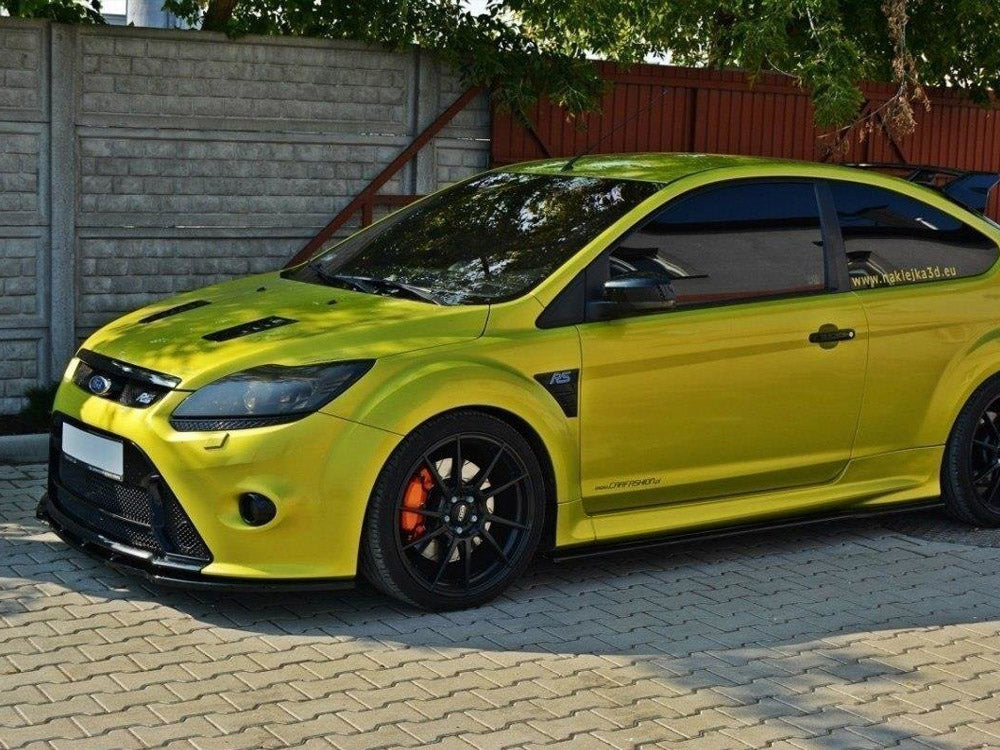 Maxton Design Front Splitter V.1 Ford Focus MK2 RS - Carbon Look