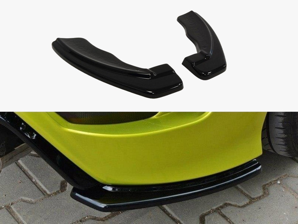 Maxton Design Rear Side Splitters Ford Focus MK2 RS - Carbon Look
