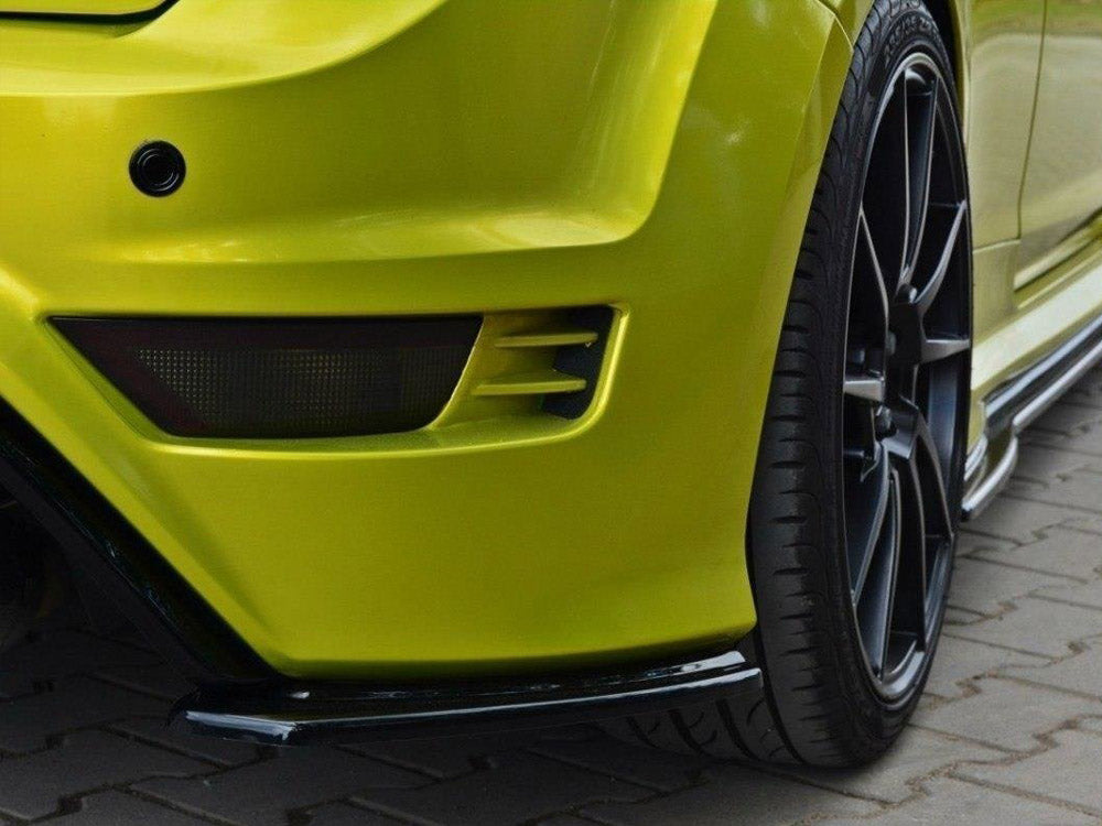 Maxton Design Rear Side Splitters Ford Focus MK2 RS - Carbon Look