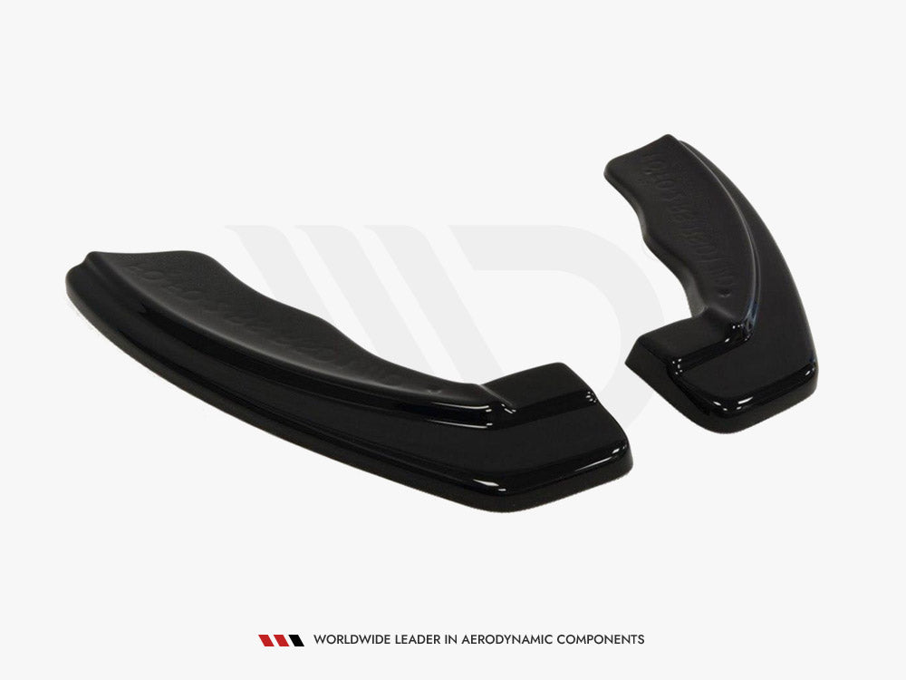 Maxton Design Rear Side Splitters Ford Focus MK2 RS - Carbon Look