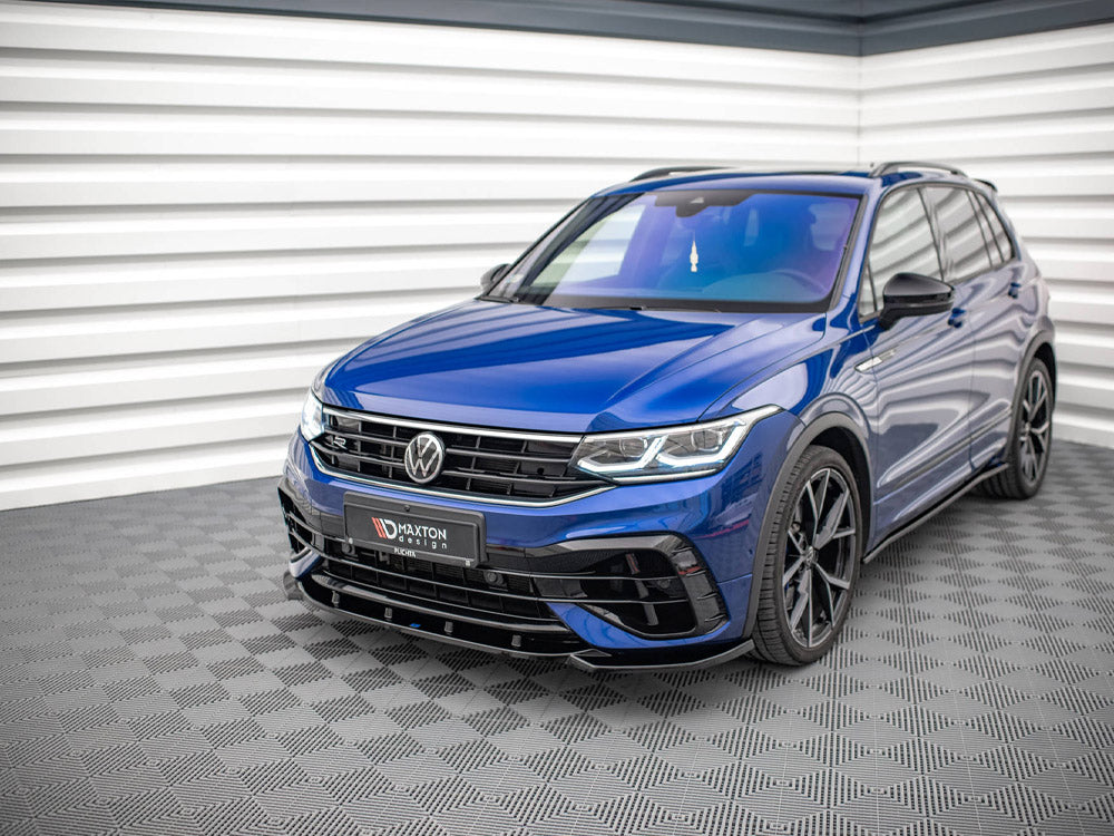 Maxton Design Front Splitter V.3 VW Tiguan R  / R-line MK2 Facelift (2020-)