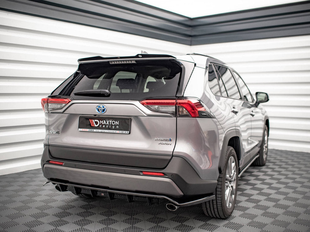 Maxton Design Rear Splitter (Vertical Bars) Toyota RAV4 Mk5