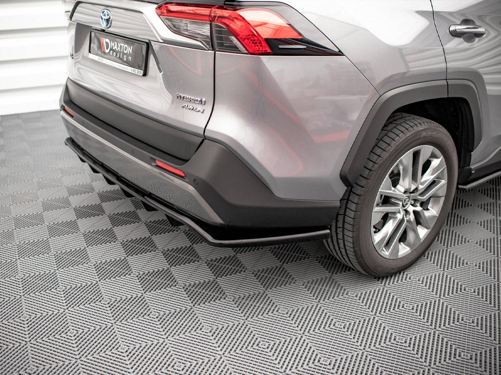 Maxton Design Rear Splitter (Vertical Bars) Toyota RAV4 Mk5