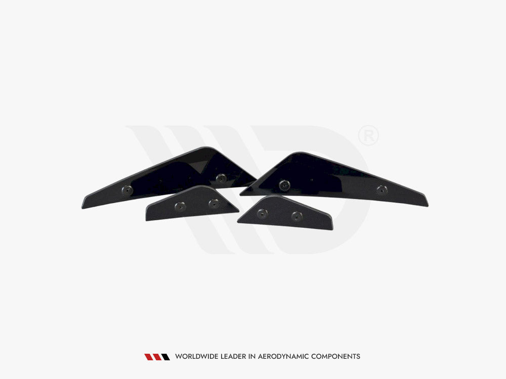 Maxton Design Front Bumper Wings (Canards) Ford Fiesta MK8 ST / ST-Line
