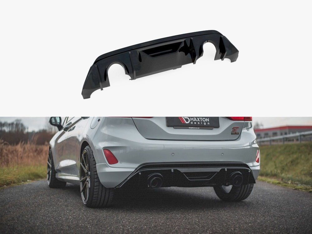 Maxton Design Rear Diffuser + Milltek RS Upgrade KIT - Ford Fiesta MK8 ST & MK8.5 ST (2018-2022)