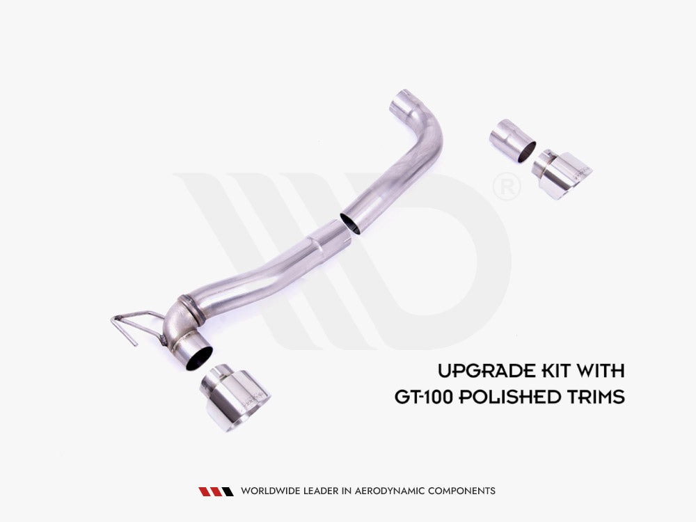 Maxton Design Rear Diffuser + Milltek RS Upgrade KIT - Ford Fiesta MK8 ST & MK8.5 ST (2018-2022)