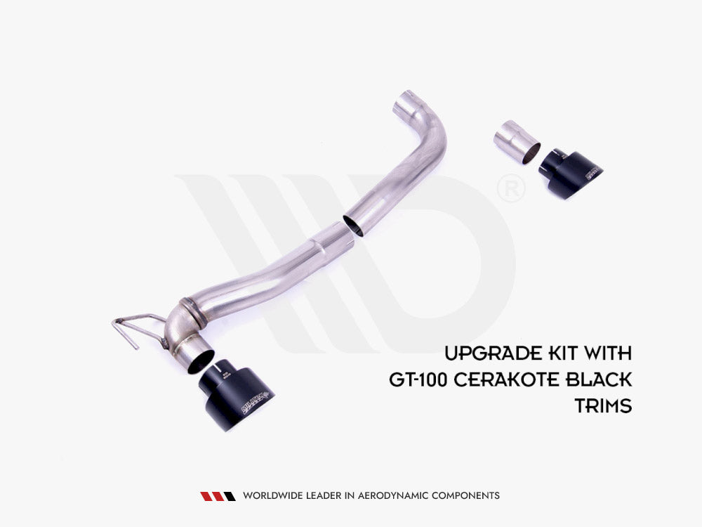 Maxton Design Rear Diffuser + Milltek RS Upgrade KIT - Ford Fiesta MK8 ST & MK8.5 ST (2018-2022)