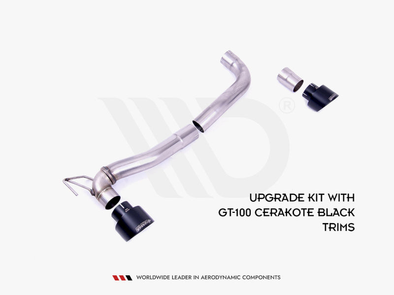 Maxton Design Rear Diffuser + Milltek RS Upgrade KIT - Ford Fiesta MK8 ST & MK8.5 ST (2018-2022)