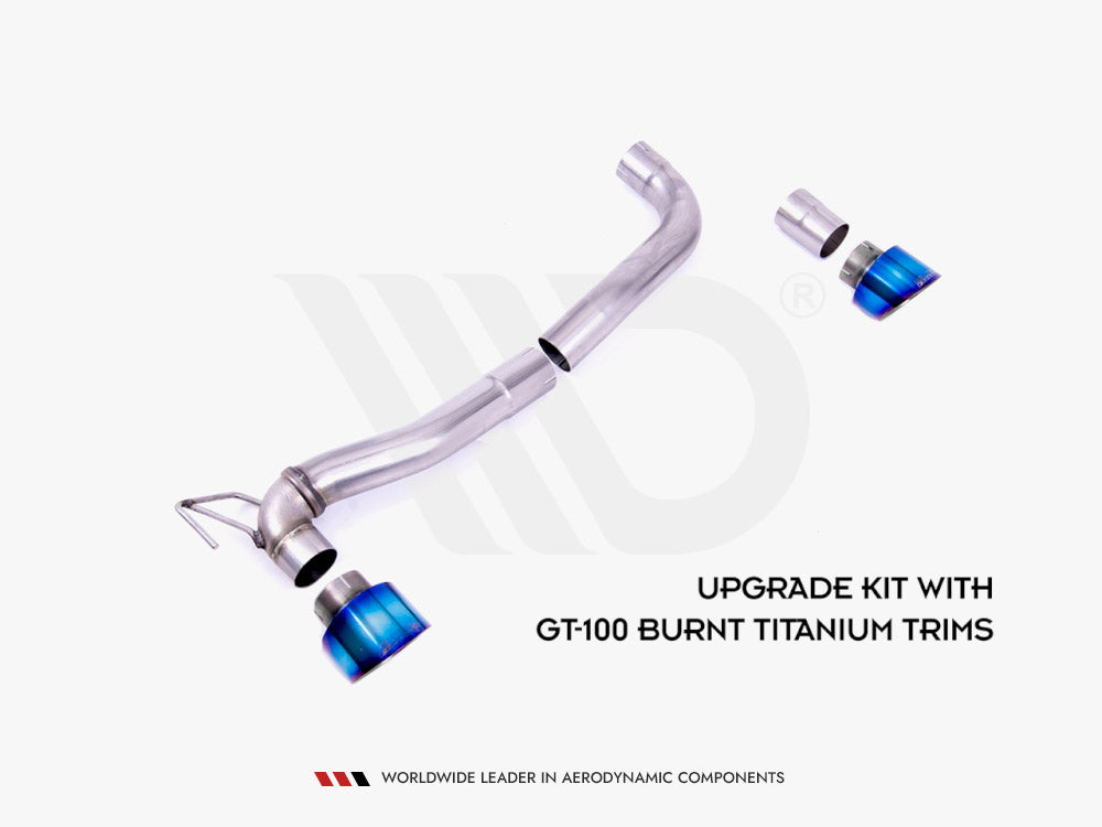 Maxton Design Rear Diffuser + Milltek RS Upgrade KIT - Ford Fiesta MK8 ST & MK8.5 ST (2018-2022)