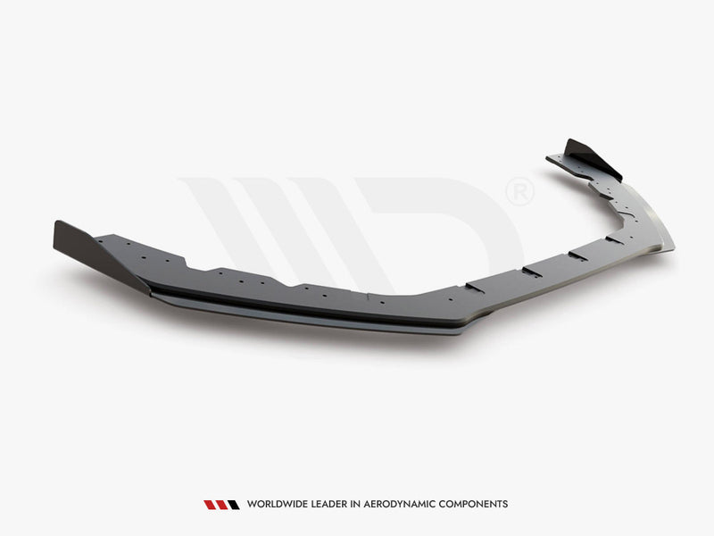 Maxton Design Street PRO Front Splitter V.1 + Flaps Ford Focus RS Mk3