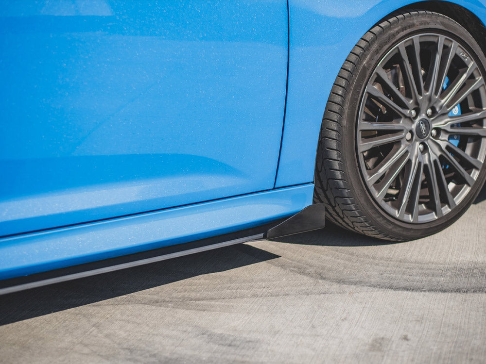 Maxton Design Street PRO Side Skirts Diffusers + Flaps Ford Focus RS Mk3