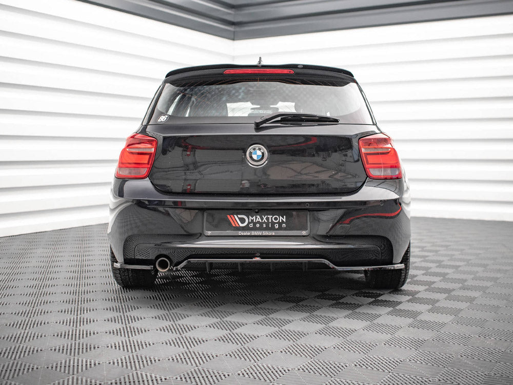 Maxton Design Central Rear Splitter (Vertical Bars) BMW 1 F20