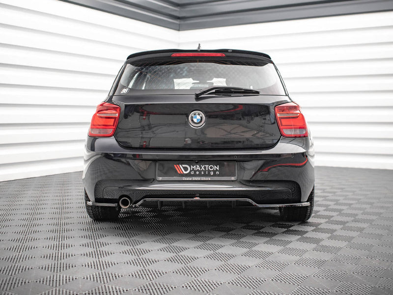 Maxton Design Central Rear Splitter (Vertical Bars) BMW 1 F20