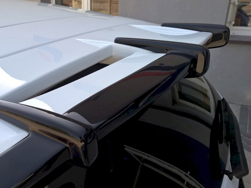 Maxton Design Roof Spoiler Extension Ford Fiesta MK7 ST / Zetec S Facelift Primer Painted