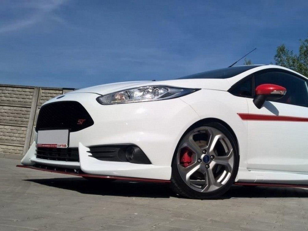 Maxton Design Front Splitter Fiesta Mk7 ST Facelift (2013-2017)