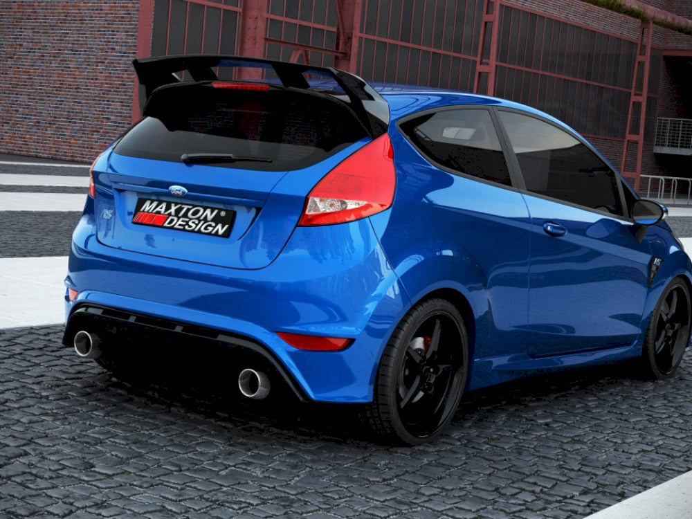 Maxton Design Rear Bumper Ford Fiesta MK 7 Pre-facelift & Facelift (Focus RS Look)