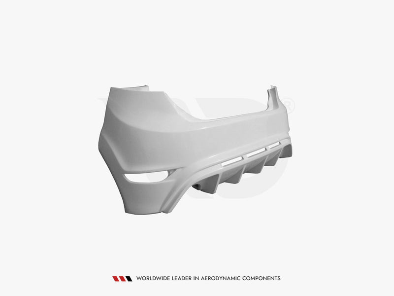 Maxton Design Rear Bumper Ford Fiesta MK 7 Pre-facelift & Facelift (Focus RS Look)