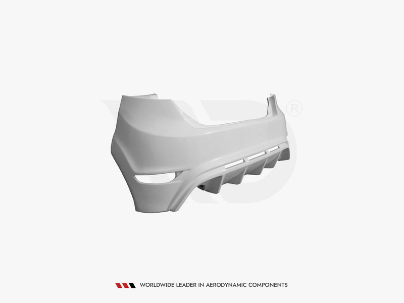 Maxton Design Rear Bumper Ford Fiesta MK7 Pre-facelift & Facelift (Focus RS Look)
