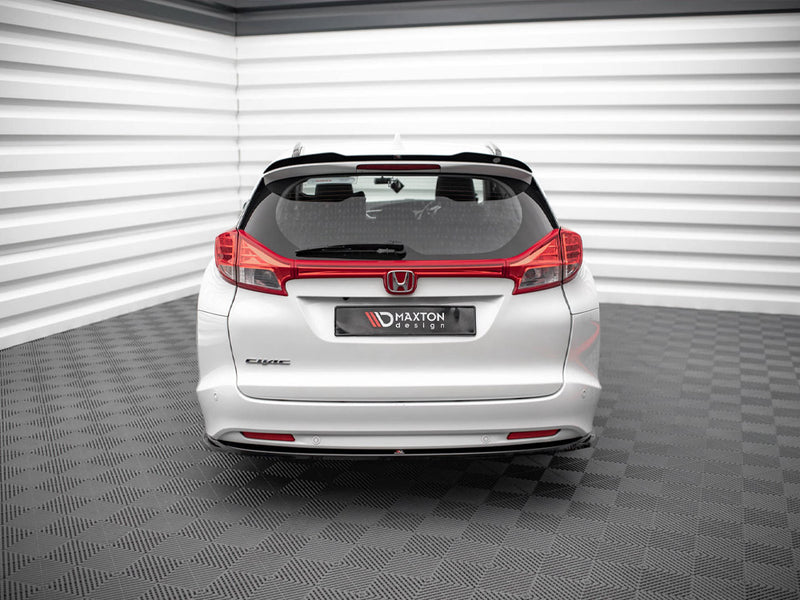 Maxton Design Central Rear Splitter Honda Civic Tourer MK9