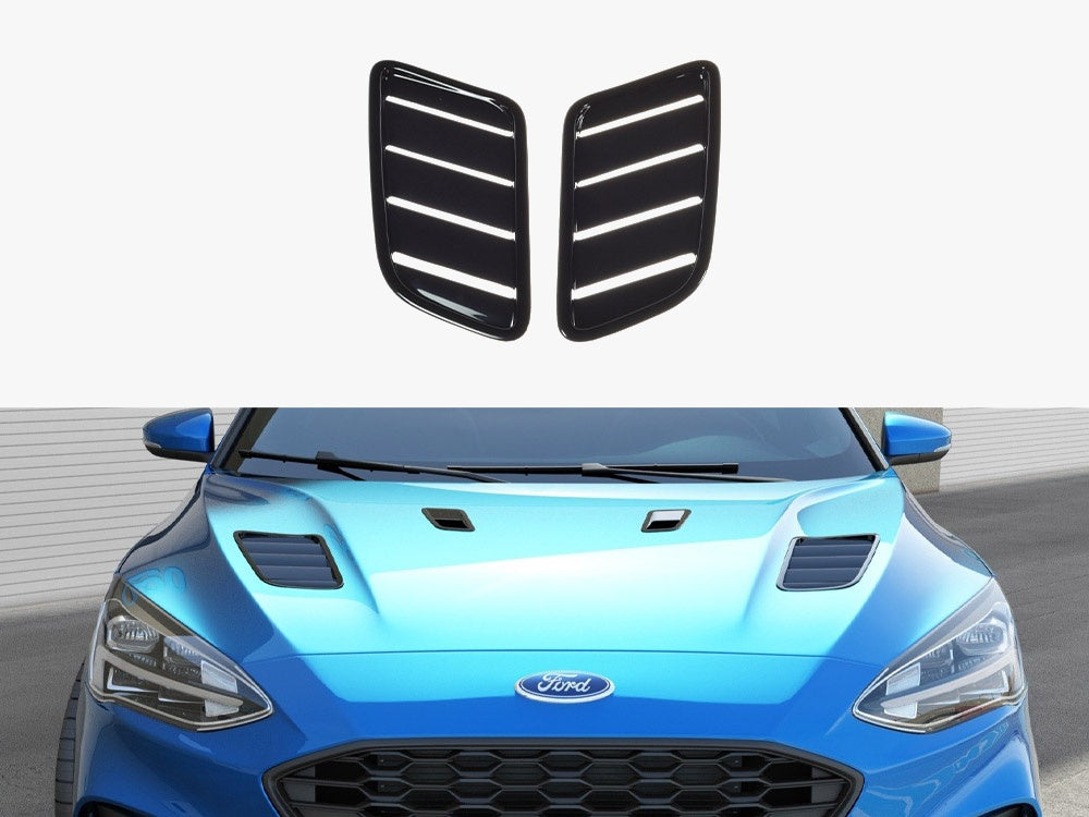Maxton Design Bonnet Vents (Bigger Ones) Ford Focus Mk4 ST / ST-Line