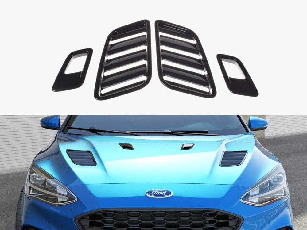 Maxton Design SET OF Bonnet Vents Ford Focus MK4 ST/ St-line