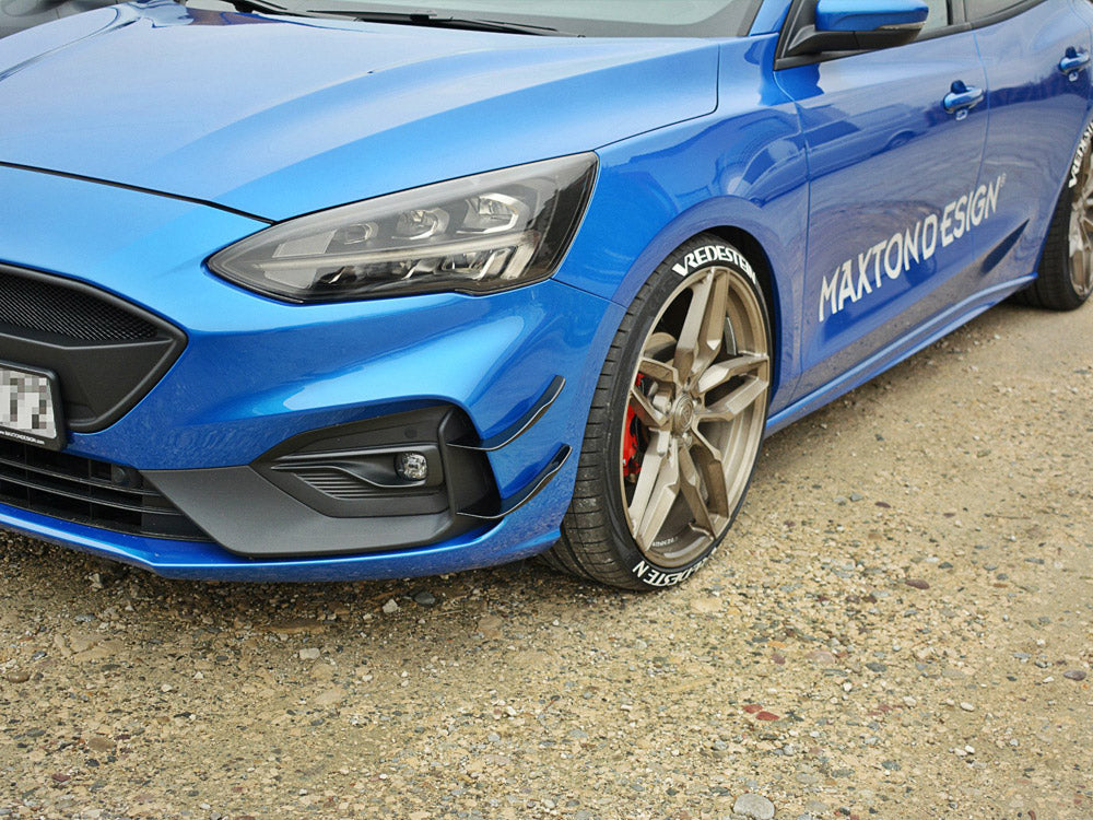 Maxton Design Front Bumper Wings (Canards) Ford Focus ST / ST-Line Mk4
