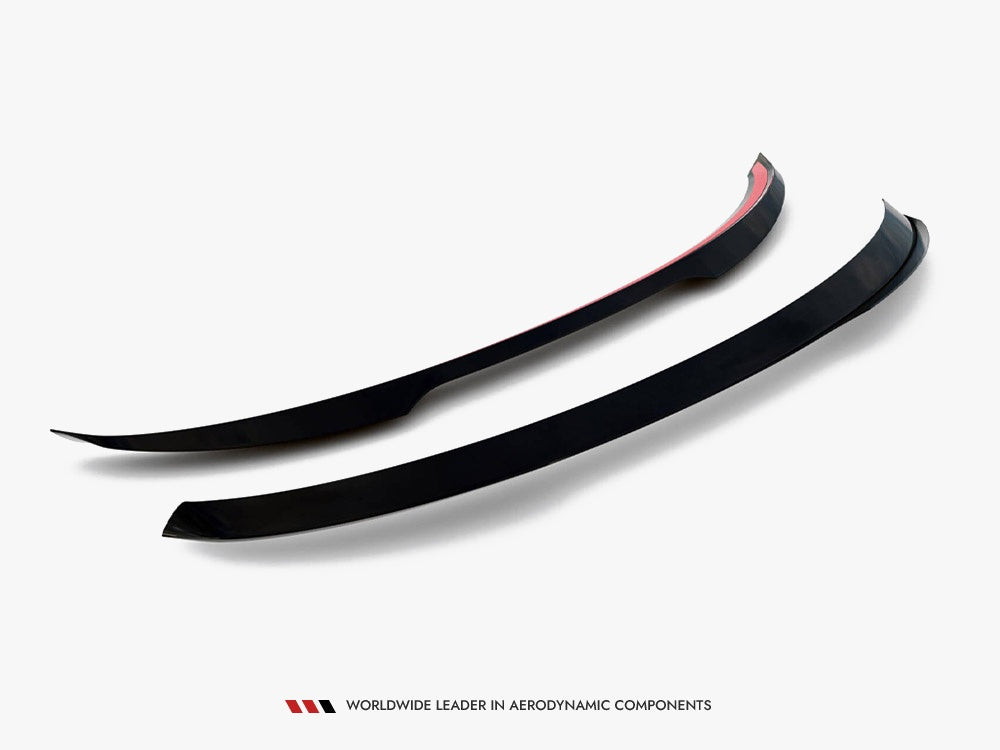Maxton Design Spoiler CAP V.1 Ford Focus ST-Line Estate Mk4 - Carbon Look