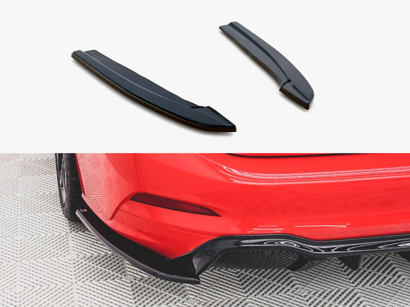 Maxton Design Rear Side Splitters V.3 (For rear valance v.1) Ford Focus ST-Line Estate Mk4
