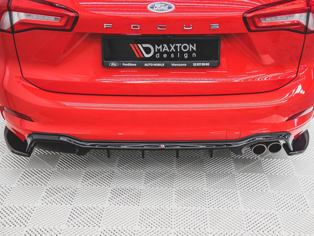 Maxton Design Rear Side Splitters V.3 (For rear valance v.1) Ford Focus ST-Line Estate Mk4