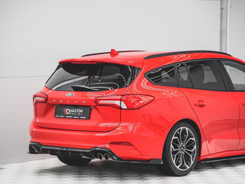 Maxton Design Rear Side Splitters V.4 (For rear valance v.1) Ford Focus ST-Line Estate Mk4