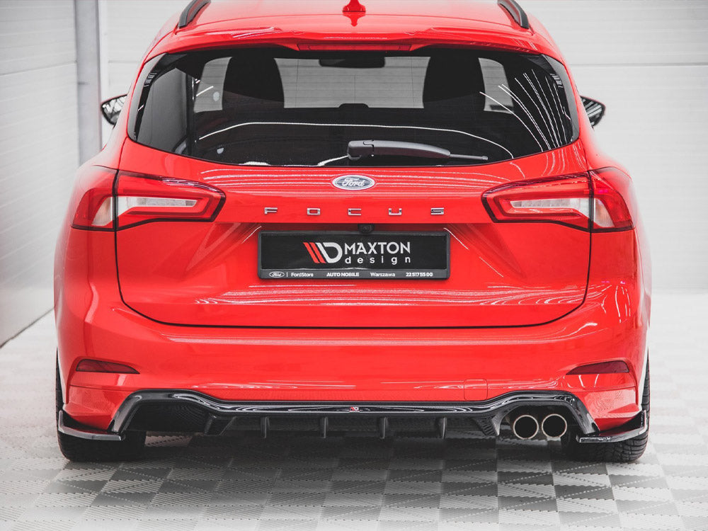 Maxton Design Rear Side Splitters V.4 (For rear valance v.1) Ford Focus ST-Line Estate Mk4