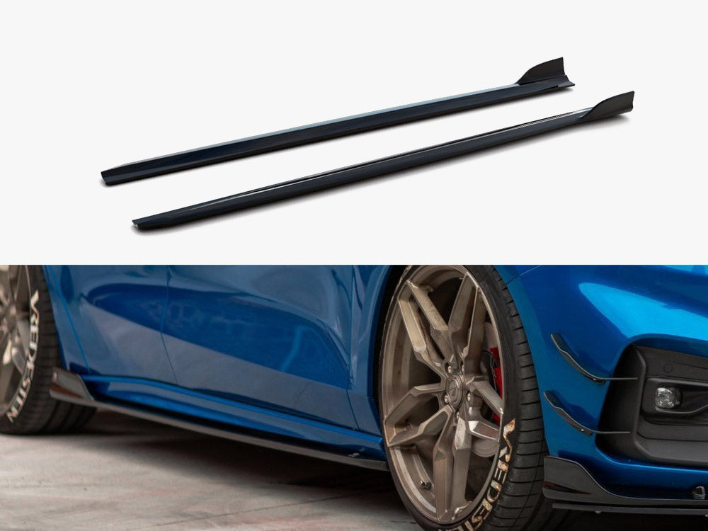 Maxton Design Side Skirt Diffusers Ford Focus Mk4 ST / ST-Line
