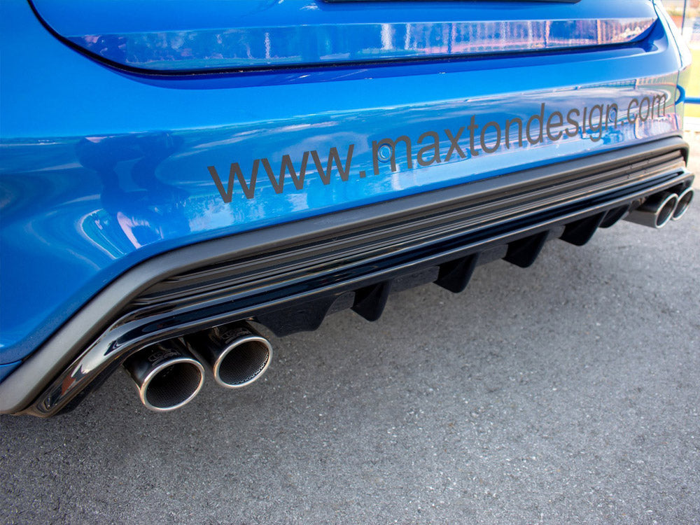 Maxton Design Rear Valance V.2 Ford Focus Hatchabck ST-Line Mk4
