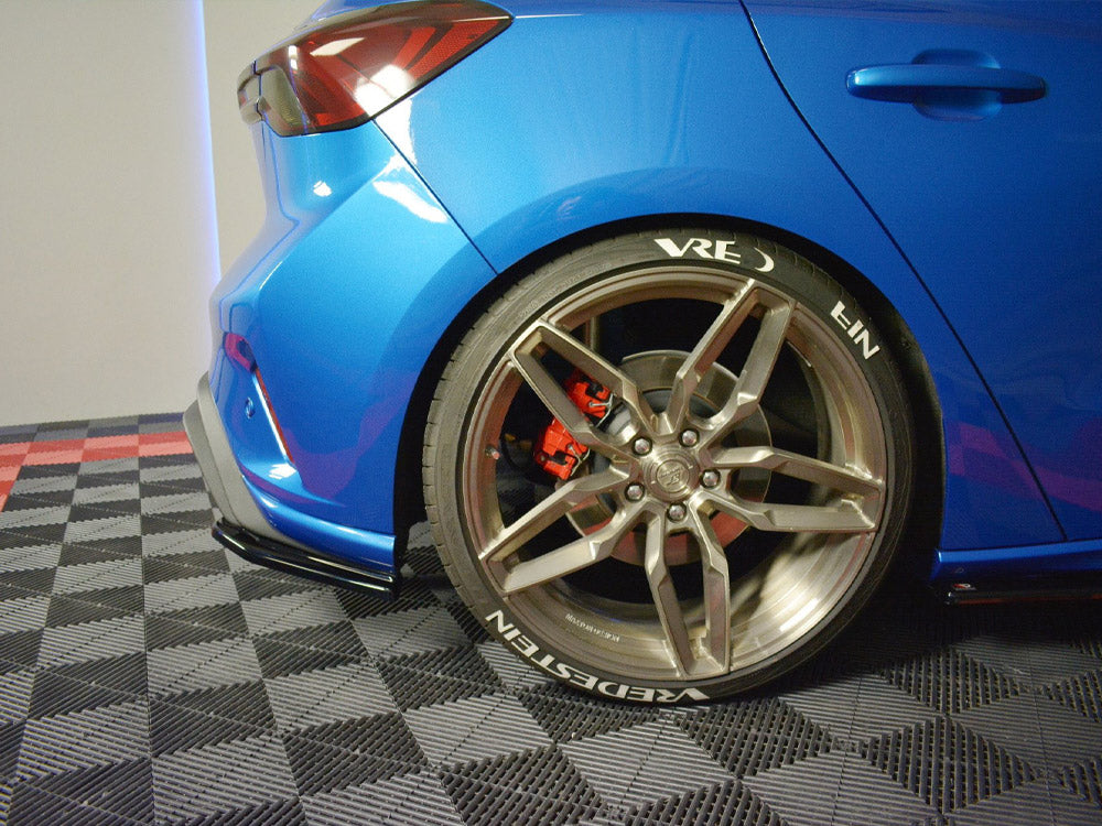 Maxton Design Rear Side Splitters V.2 Ford Focus ST-Line Mk4