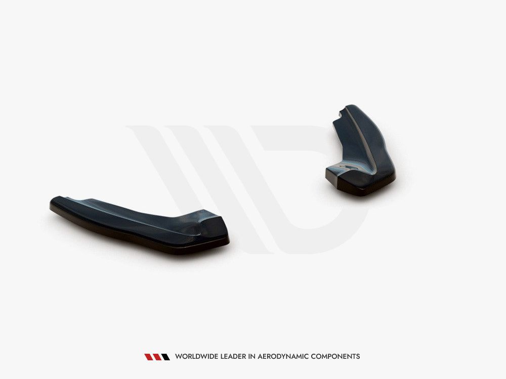 Maxton Design Rear Side Splitters Ford Focus MK4 ST (2019-) - Textured