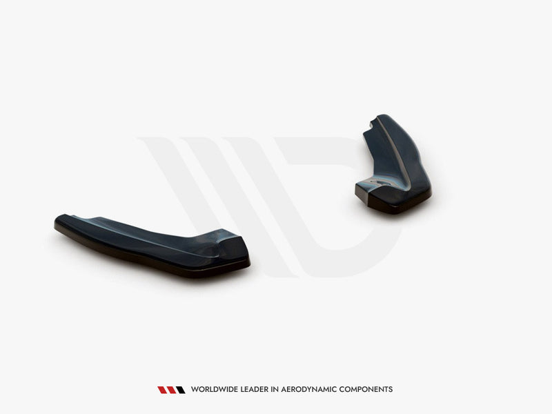 Maxton Design Rear Side Splitters Ford Focus MK4 ST (2019-) - Textured