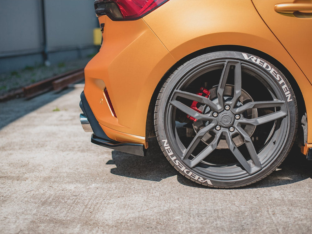 Maxton Design Rear Side Splitters V.3 (For rear valance v.2) Ford Focus Hatchback ST Mk4